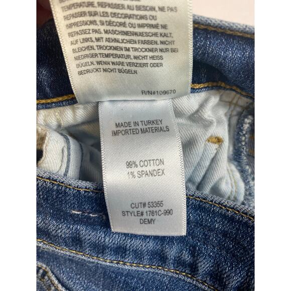 Citizens of Humanity The Demy Cropped Flare Blue Wash Jean Women's Size 27 - Picture 12 of 12